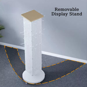 Mingtang Magazine Retail Rack Boutiques Producto Tarjetas de regalo de felicitación Llavero 360 RotatingDisplay Stand - Product Image 3