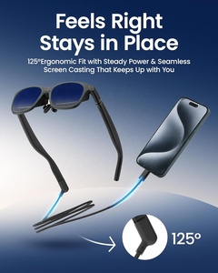Cable USB-C de 1M 20Gbps USB 3.2 Gen2 60W de Carga Rápida para Gafas Inteligentes AR XREAL Air/One / VITURE Pro XR / <span class=keywords><strong>Rokid</strong></span> <span class=keywords><strong>Max</strong></span> / RayNeo - Product Image 4