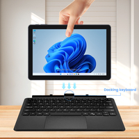 Tablet PC 2 en 1 de 10.1 Pulgadas con Windows, Directo de Fábrica, con Intel M3-8100Y, 12 GB de RAM, 256 GB de Almacenamiento, Pantalla Táctil, Wi-Fi, para Negocios