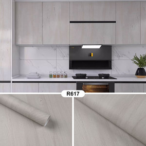 3D PVC carta da parati in legno Peel adesivo mobili ristrutturare pellicola di legno per armadi e controsoffitti facili riparazioni - Product Image 3