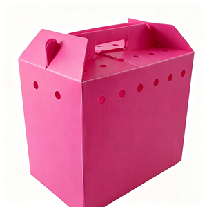 <b>Small</b> Medium Size PP Hollow Sheet Plastic Crate for <b>Small</b> Parts <b>Storage</b> Kitchen Organization and Daily Use Packaging <b>Box</b> - Product Image 4