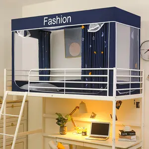 Ba Cửa Với Rèm Ký Túc Xá Giường Tán Di Động Chống Muỗi Bìa Lưới Lều Muỗi Net Bìa Cho Giường - Product Image 1