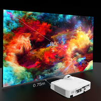 BYINTEK — projecteur professionnel C500WST 3lcd, projection aérienne de courte portée, pour la publicité en plein air, anti-uv