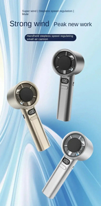 Xách Tay <span class=keywords><strong>Mini</strong></span> Turbo <span class=keywords><strong>Fan</strong></span> Mạnh Mẽ <span class=keywords><strong>USB</strong></span> <span class=keywords><strong>Mini</strong></span> <span class=keywords><strong>Fan</strong></span>, Với Màn Hình Kỹ Thuật Số Và Có Thể Sạc Lại 1800 MAh Không Cánh <span class=keywords><strong>Fan</strong></span> - Product Image 3