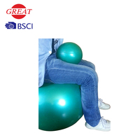 Yoga Fitness Training Gonflable Pvc Forme De Champignon Ballon D'exercice