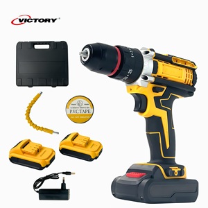 <span class=keywords><strong>Set</strong></span> obeng listrik tanpa kabel, Kit peralatan Multi alat bor dampak dengan Rig daya listrik - Product Image 2