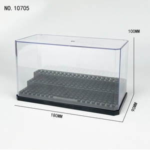 BLOCKMOC 10705 Boîte de présentation en plastique transparent de taille classique pour blocs de construction, figurines, développement de l'intelligence des enfants, à partir de 6 ans, conforme aux normes ASTM - Product Image 3