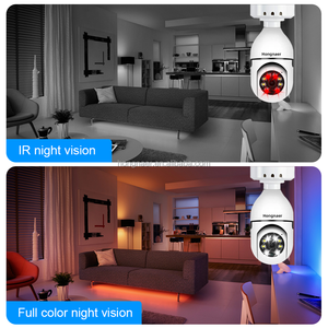 Hongnaer 2MP Bewegungserkennung E27 Glühbirne Überwachungs-Smart-Sicherheits-PTZ-Kamera Towell 360° Nachtsicht CCTV WLAN-Glühbirnenkamera - Product Image 3