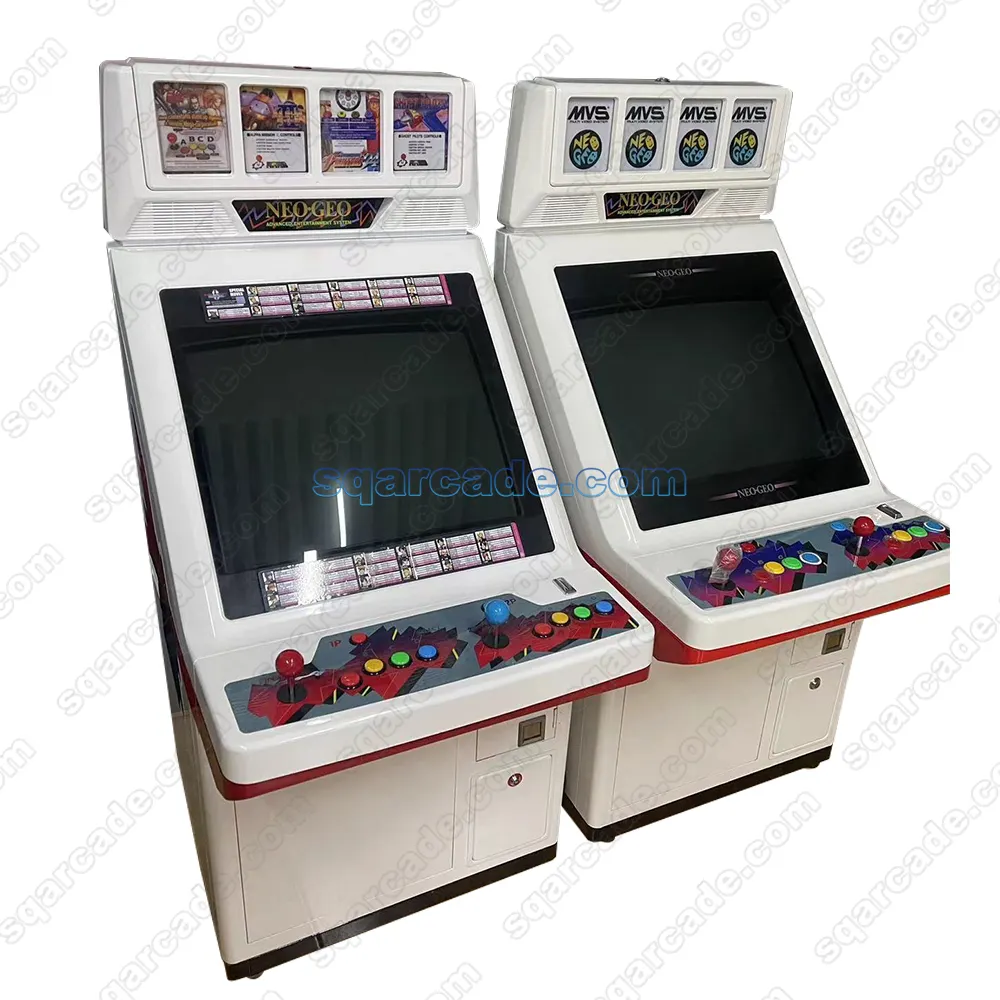 Çok Video sistemi Retro orijinal yenilenmiş SN-K NeoGeo Neo25 şeker kabine arcade 4 yuvası tipi MVS oyun makinesi