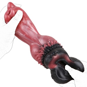 GEEBA Fantasy Dog Dildo Masturbation Sleeve Silicone <b>Masturbator</b> for Men Pocket Pussy Stroker Cup Adult Sex Toy Artificial Pussy - Product Image 6