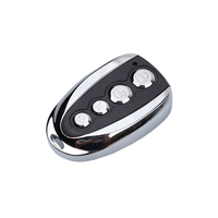 Champions AG002 Télécommande universelle sans fil 4 boutons pour ouvre-porte de garage automatique ABS 433 MHz, code d'apprentissage et clonage