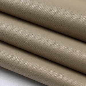 100% poliéster 210D tela Oxford recubierta de vinilo tela impermeable para tiendas al aire libre bolsas lona