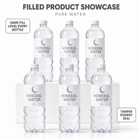 Machine de remplissage monobloc automatique pour bouteilles en PET et en verre d'eau potable pure minérale, à économie d'énergie, avec rinçage, remplissage et bouchage