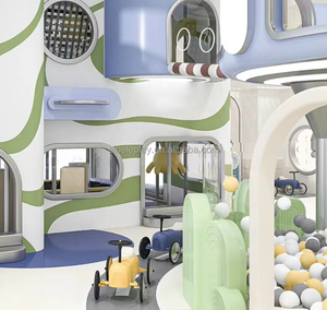 Eibele, Área de Juegos Infantil Comercial para Interiores, Equipamiento de Juegos con Tobogán Grande, Piscina de Pelotas, <span class=keywords><strong>Zona</strong></span> de Juegos para Niños para Centros Comerciales - Product Image 5