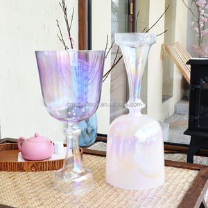 Productos espirituales Cuencos de cristal para cantar Cáliz Increíble sonido <span class=keywords><strong>sagrado</strong></span> 99.99% Cuarzo Cristal transparente Cuenco PARA <span class=keywords><strong>EL</strong></span> <span class=keywords><strong>Grial</strong></span> Meditación - Product Image 6