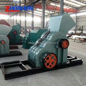 Concasseur à marteaux à double étage avec fonction de nettoyage à un bouton, capacité max. 20 t/h, pour charbon en poudre et gros déchets, avec moteur - Product Image 6