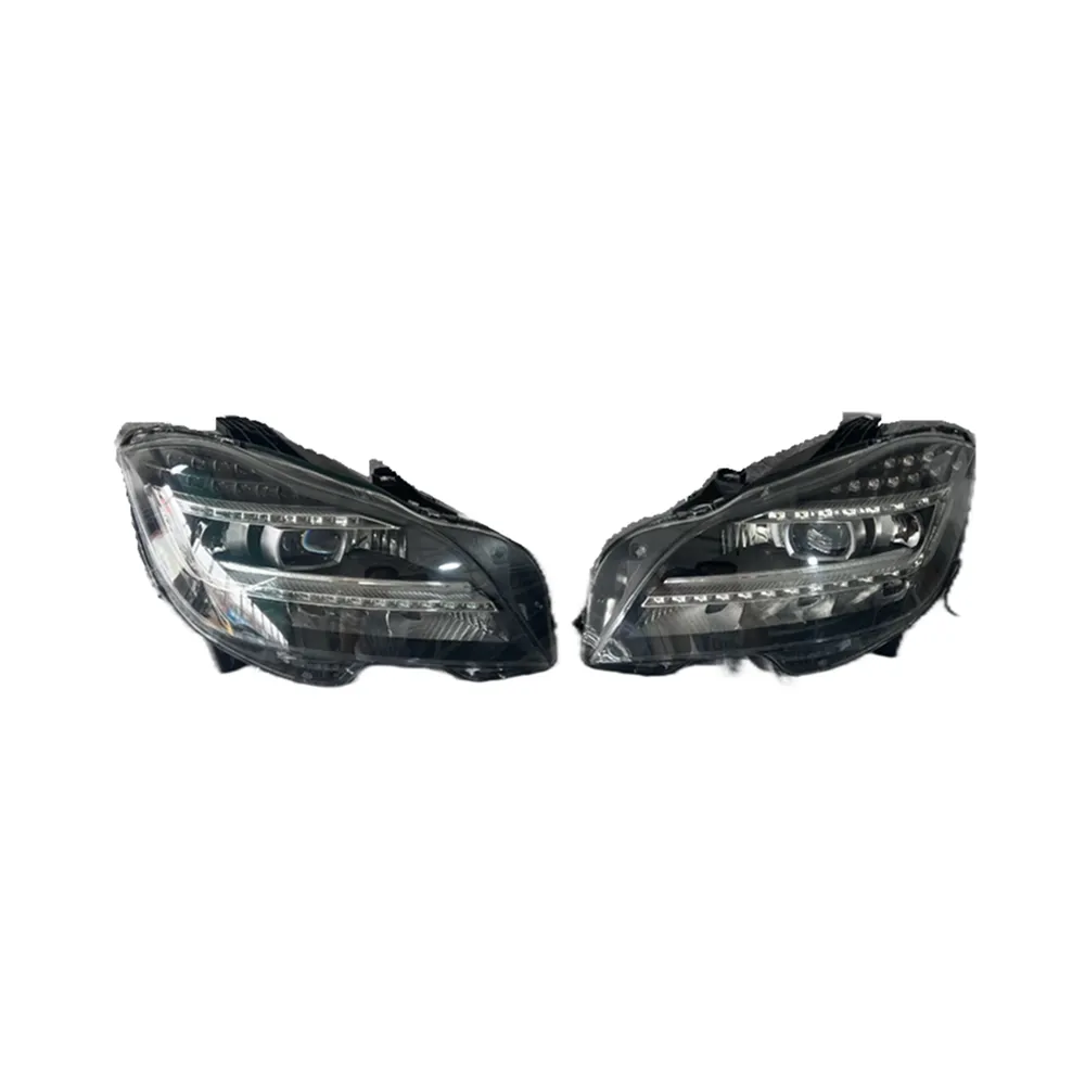 Suitable for the 2012 to 2017 model year old upgraded new Mercedes Benz CLS headlights w218 high-end LED headlight assembly