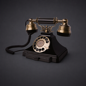 Teléfono para Libro de Visitas con Grabación de Mensajes, Dispositivo de Audio para Bodas y Fiestas - Product Image 1