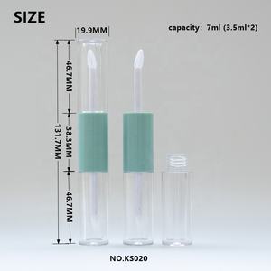 Double End Lip Gloss Tubo 7ml Lip Stick Container 3.5ml De Longa Duração Brilhante Lip Glaze Plumping Hidratante Fuller Plump Tube - Product Image 6