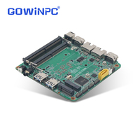 Carte mère industrielle embarquée Intel Core Gen Dual 2.5G LAN DDR4 2HDMI Type-C M.2 NVMe Win11 (i3-1315U, i5-1245U, i5-1335U, i7-1355U)