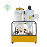 Collecteur de poussière de bois à double filtration haute efficacité, équipement de nettoyage d'air pour sablage