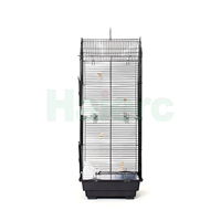 Haierc Vente en gros Cage intérieure extérieure en treillis métallique Cages d'élevage d'oiseaux Canari Perroquet Pigeon Volière