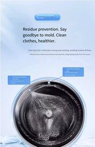 10kg thông minh phía trước tải máy giặt tự động và máy sấy thép không gỉ hộ gia đình tất cả-trong-một máy duy nhất bồn tắm điện - Product Image 5