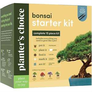 Idee regalo di natale insoliti regali di giardinaggio fai da te unici artigianato Kit per <span class=keywords><strong>Hobby</strong></span> giardino in crescita albero germinare Set Starter Kit Bonsai - Product Image 5