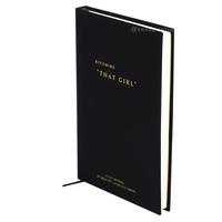 Journal intime professionnel personnalisé A5 couverture rigide tissu lin tissu cahier impression Journal quotidien pour fille
