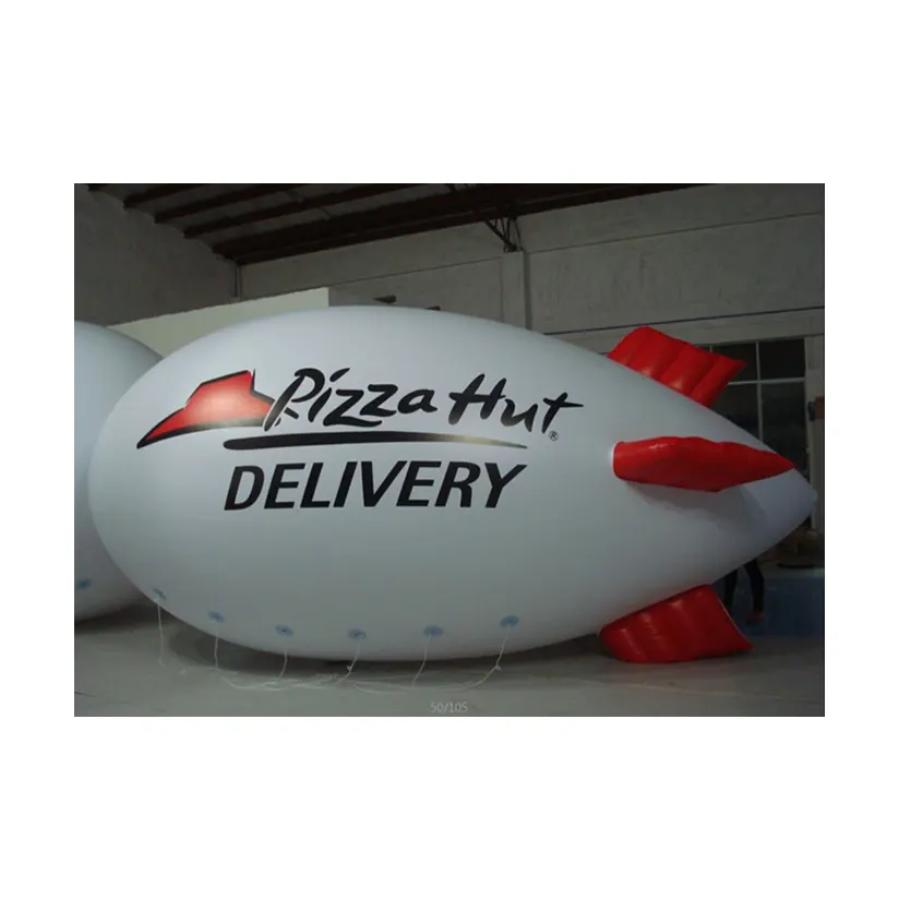 Wholesale commercial PVC Inflatable airship floating ball advertising campaign airbags cartoon floating large balloon