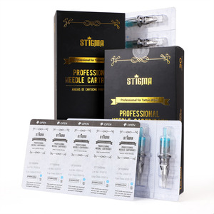 Agujas de Cartucho para Tatuajes Premium RL RS RM M1 CM, Membrana Suave, Cartuchos de Agujas Desechables para Arte Corporal - Product Image 1
