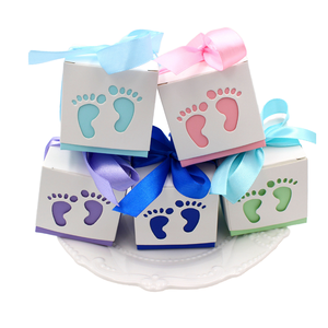 Hstyle First Birthday <strong>Party</strong> Decorations <strong>Baby</strong> <strong>Shower</strong> Ribbon <strong>Favors</strong> and Gifts Candy Boxes Wedding Birthday <strong>Party</strong> <strong>Favor</strong> Gift - Product Image 1