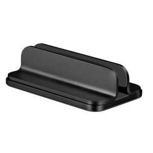 Support pour ordinateur portable en alliage d'aluminium rotatif à 360 degrés, support vertical réglable pour ordinateur portable, matériau métallique - Product Image 1