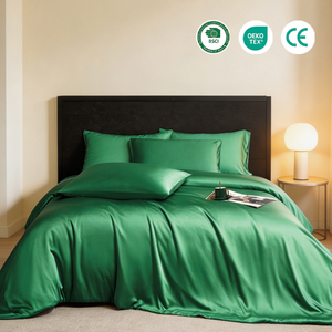 Parure de lit en bambou pour hôtel, vente en gros, rafraîchissante, respirante, soyeuse, hypoallergénique, luxe - Product Image 1