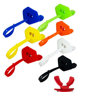 واقي فم رياضي مع حزام ، واقي شفاه لحماية الفم بالكامل لكرة القدم ، متوافق مع الأقواس - Product Image 1