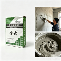 Custom Full Color Printing Kraft Paper Bag / 25kg / for Cement