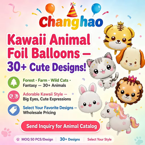 Venta Directa de Fábrica, Globos de Aluminio con Forma de Animales de Dibujos Animados, Globos de Aluminio con Forma de Paloma y Pato para Decoración de Fiestas de Cumpleaños - Product Image 6