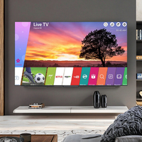 Televisores Inteligentes de 32 y 55 Pulgadas Directo de Fábrica, 4K Ultra HD 1366*768 LED LCD con Interfaz HD, Retroiluminación LED Full-HD