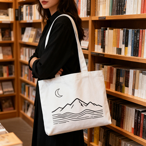 Bolsa de Lona Personalizada con Impresión Personalizada, Minimalista, Ecológica, para Regalos Empresariales y <span class=keywords><strong>Eventos</strong></span> - Product Image 2