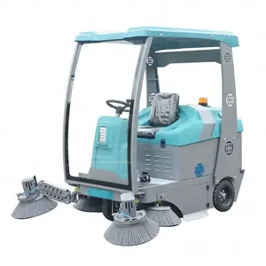 Industrielle intelligente Fahrt auf Boden reinigungs maschine Street Sidewalk Dust Leaf Road Sweeper Truck