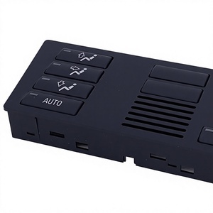 Panel Decorativo para Aire Acondicionado Reagan Yf 1208 para BMW Serie 5 E39 X5 Negro - Product Image 2