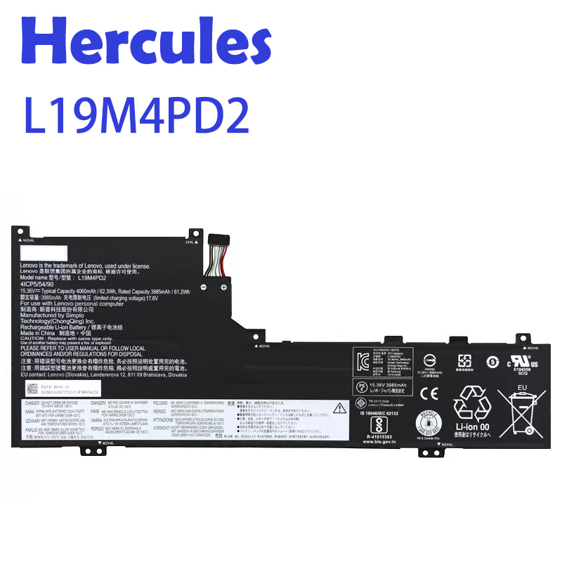 Lenovo Yoga S740-14IIL ジャンク品 Lenovo IdeaPad S740-14IIL Yoga S740 Laptop Battery L19M4PD2