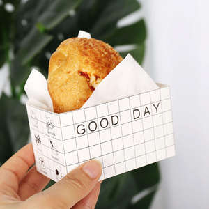 Vendita Calda di Cartelle <span class=keywords><strong>per</strong></span> Imballaggio Personalizzabili in <span class=keywords><strong>Carta</strong></span> Kraft Riciclabile di Grado <span class=keywords><strong>Alimentare</strong></span> con Stampa <span class=keywords><strong>per</strong></span> Sandwich e Hamburger - Product Image 3