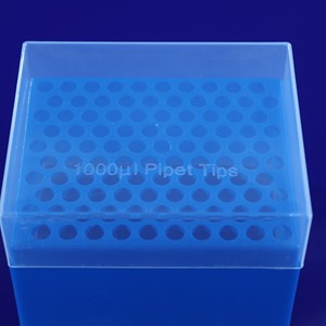 Contenedor Wantong para puntas de pipeta de 1000ul con 100 orificios para uso en laboratorio - Product Image 4