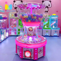 AMA 4 joueurs Crystal Capsule Ball Paradise Gasha Toy Distributeur automatique à pièces pour parc d'attractions Mall Game