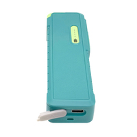 Localisateur Visuel de Défauts (VFL) à Lumière Verte 5/10/15/20/30/50mW, Testeur de Fibre Optique Rechargeable avec Chargement Type-C et Lampe Torche LED