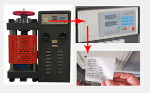 2000 KN bê tông <span class=keywords><strong>Cube</strong></span> cường độ nén cho máy tính thử nghiệm 220V Báo Chí Thiết bị kiểm tra - Product Image 5