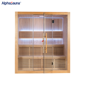 Chất Lượng Cao Tùy Chỉnh Dành Cho Người Lớn Bằng Gỗ Di Động Hồng Ngoại Hơi Nước Hiện Đại Phòng Tắm Hơi Cho Nhà Nhiều Người Sử Dụng - Product Image 6