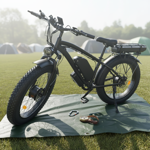 <span class=keywords><strong>Bicicleta</strong></span> Eléctrica <span class=keywords><strong>de</strong></span> Doble Suspensión 48V500W con Batería <span class=keywords><strong>de</strong></span> Litio, Doble Motor, Velocidad Máxima 50KM, Cuadro <span class=keywords><strong>de</strong></span> Acero al Carbono, <span class=keywords><strong>Desviador</strong></span>, Freno <span class=keywords><strong>de</strong></span> Disco - Product Image 1