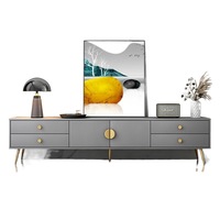 Meuble TV intelligent moderne avec rangement pour salon, design de mobilier de gros